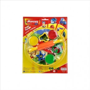 Heroes Sofralı Oyun Hamuru Kalıpları