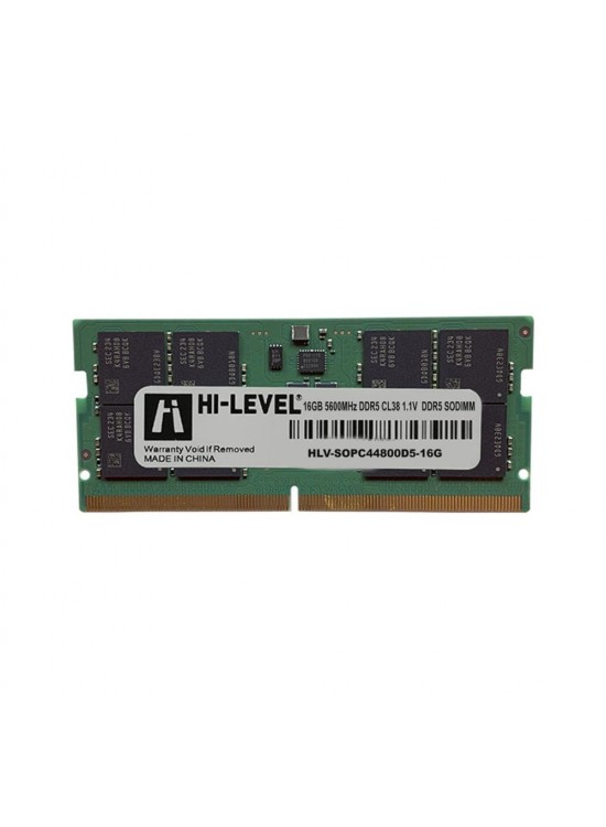 Hi-Level HLV-SOPC44800D5-16G 16GB (1x16GB) DDR5 5600MHz CL40 Notebook Ram (Sodimm)