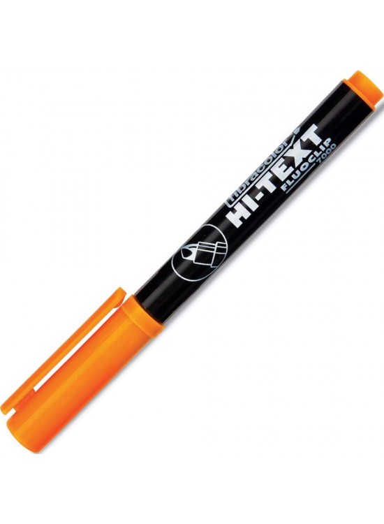Hi-Text Fosforlu Kalem Turuncu Kalem Tipi 7000 (1 Adet) Hi-Text Fosforlu Kalem Turuncu Kalem Tipi 7000 (1 Adet)