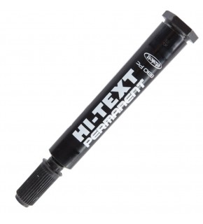 Hi-Text Markör Permanent Kesik Uçlu Siyah 830PC (1 Adet)