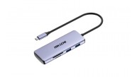 Hiksemi HS-HUB-DS8 Type-C To HDMI+USB3-3+USB2+SD-TF+PD Çoklayıcı