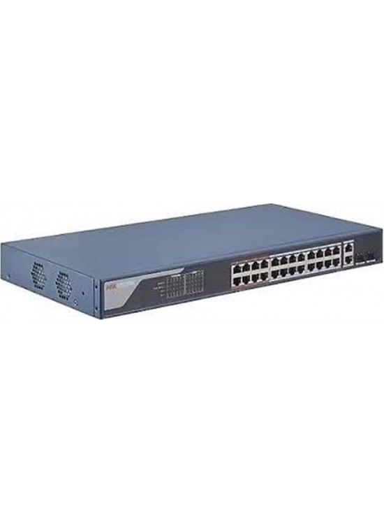 Hikvision DS-3E1326P-EI-M 24 Port 10-100-1000 Mbps Gigabit Switch 230W