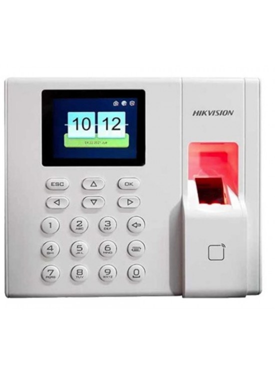 Hikvision DS-K1A8503EF-B Parmak İzi ve Proximity Kart Okuyucu Bağımsız Terminal(LCD,Keypad Batarya)