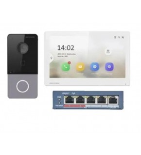 Hikvision DS-KIS607-S İp Vİdeo İnterkom Kit