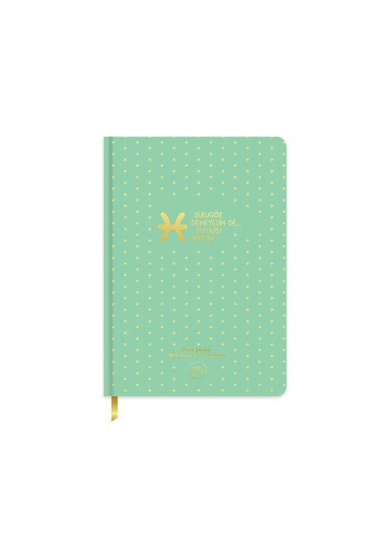 Hisli Şeyler A5 96 Yp.çizgili Sert Kapak Ciltli Defter-burçlar Serisi 500741-99