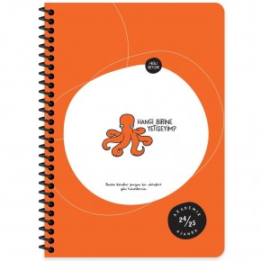 Hisli Şeyler Akademik Ajanda Spiralli A5 830216-99