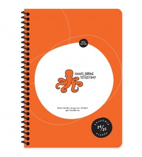 Hisli Şeyler Akademik Ajanda Spiralli A5 830216-99