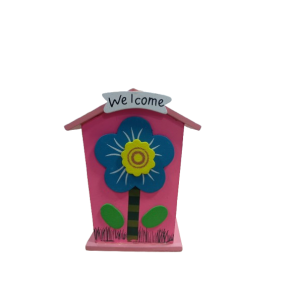 Hm Ahşap Kumbara Ev Şekilli HD-21827/1