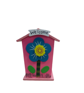 Hm Ahşap Kumbara Ev Şekilli HD-21827/1