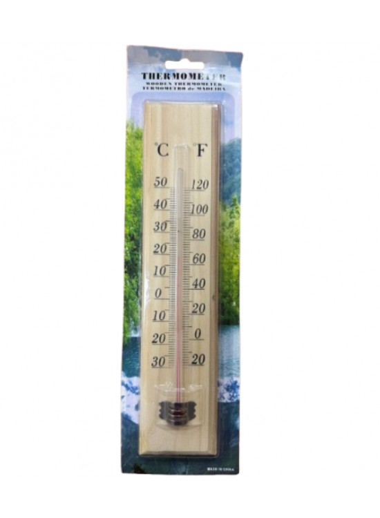 Hm Ahşap Termometre 24599-4