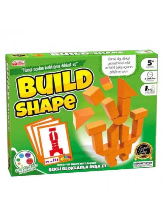 Hobi Eğitim Dünyası Build Shape Denge Oyunu