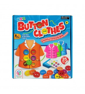 Hobi Eğitim Dünyası Button Clothes