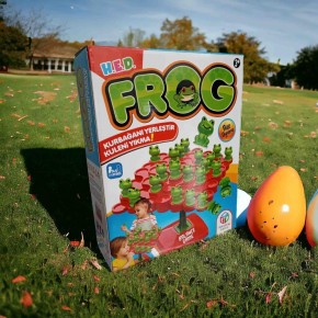 Hobi Eğitim Dünyası Frog Balance Kurbağa Denge Oyunu