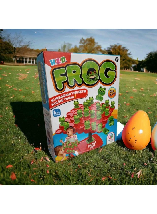 Hobi Eğitim Dünyası Frog Balance Kurbağa Denge Oyunu Hobi Eğitim Dünyası Frog Balance Kurbağa Denge Oyunu