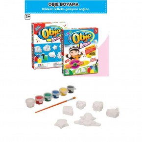 Hobi Eğitim Dünyası Obje Boyama Seti