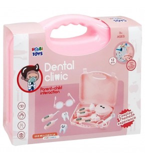 Hobi Toys Çantalı Diş Klinik Seti KızHB-16036