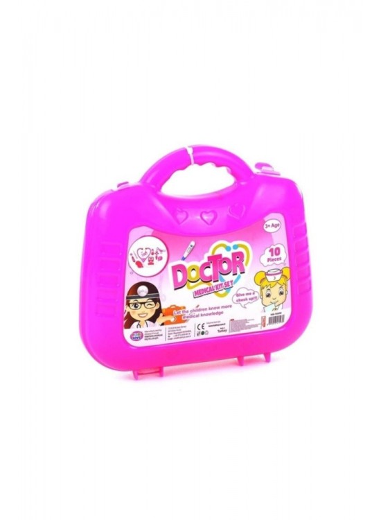 Hobi Toys Çantalı Doktor Seti Kız Hb-15930