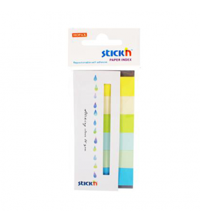 Hopax Stıckn İndeks 180 YP 50x20 Yaz Rengi 6 Renk 21596 (1 Adet)