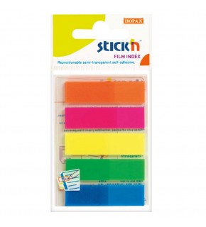 Hopax Stıckn İndeks 25 YP 45x12 Neon 5 Renk 21050 (1 Adet)