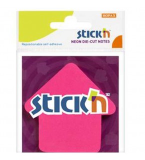 Hopax Stickn Yapış.Not kağıt 70x70 Neon Ok 50 Yp (1 Adet)