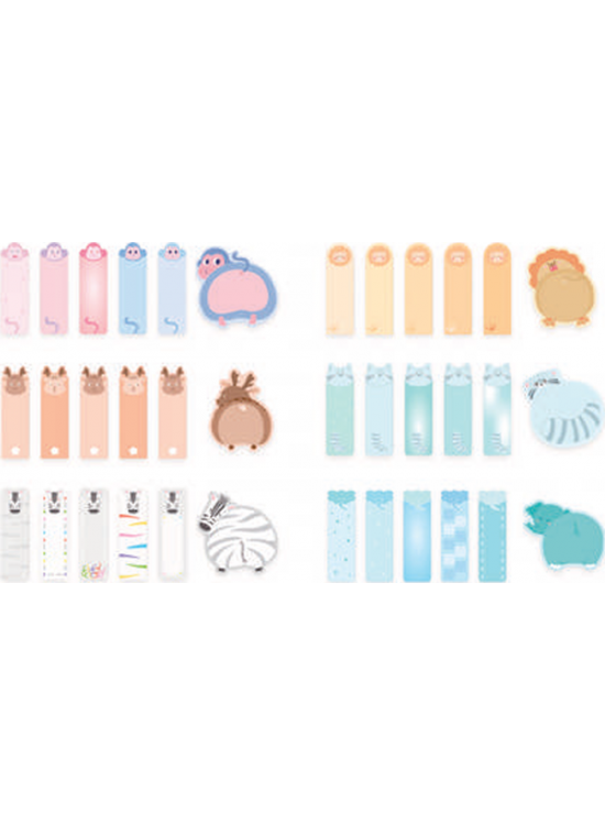 Hopax Stickn Yapışkanlı Not-Bump 20 YP 6 Parça 48 Li Stand K0125