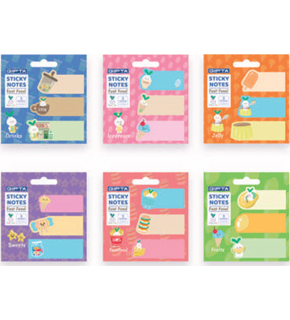 Hopax Stickn Yapışkanlı Not-Delight Notes 20 YP 3 Parça 48 Li Stand K0133