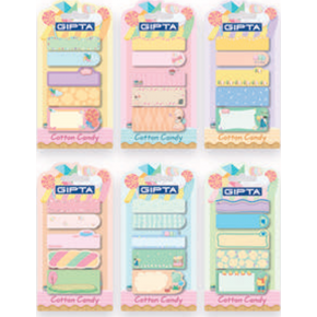 Hopax Stickn Yapışkanlı Not-Festıve Notes 20 YP 5 Parça 48 Li Stand K0132