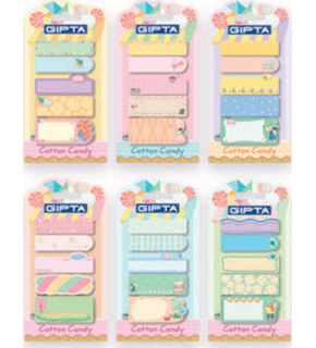 Hopax Stickn Yapışkanlı Not-Festıve Notes 20 YP 5 Parça 48 Li Stand K0132