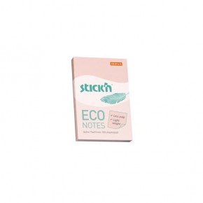 Hopax Stıckn Yapışkanlı Not Kağıdı 100 YP 76x51 Eco Patel Pembe HE21742 (1 Adet)