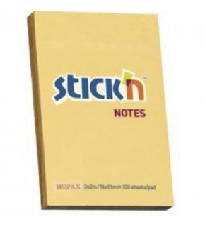 Hopax Stıckn Yapışkanlı Not Kağıdı 76x51 Pastel Kavun İçi 100 YP HE21390 (1 Adet)