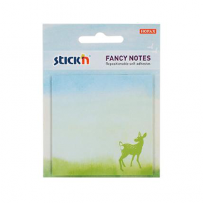 Hopax Stıckn Yapışkanlı Not Kağıdı Fancy 1.Seri 30 YP 70x70 21727 (1 Adet)