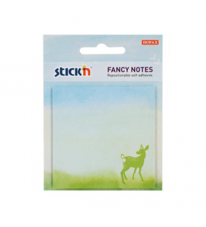 Hopax Stıckn Yapışkanlı Not Kağıdı Fancy 1.Seri 30 YP 70x70 21727 (1 Adet)