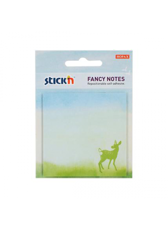 Hopax Stıckn Yapışkanlı Not Kağıdı Fancy 1.Seri 30 YP 70x70 21727 (1 Adet)