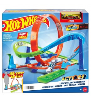 Hot Wheels Bumerang Çemberli Yarış Pisti
