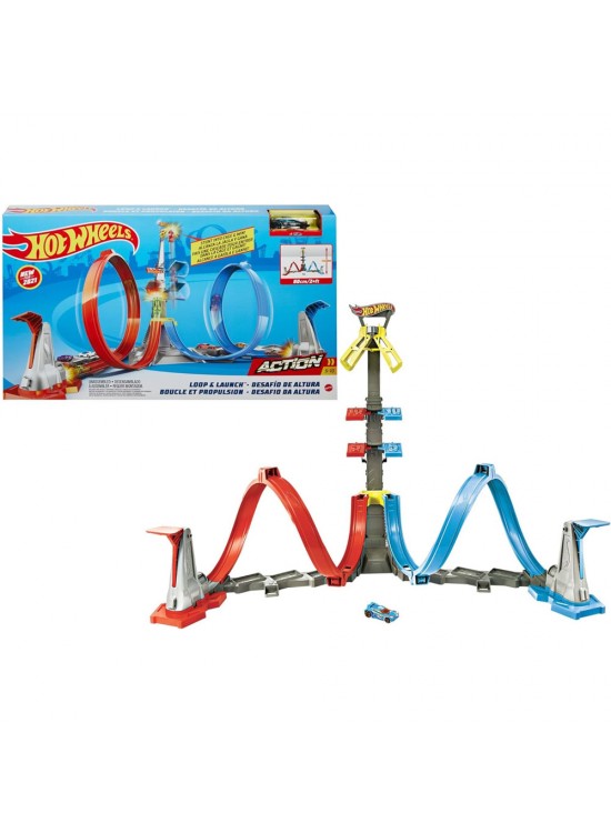 Hot Wheels Dikey Uçuş Heyecan Yarış Seti