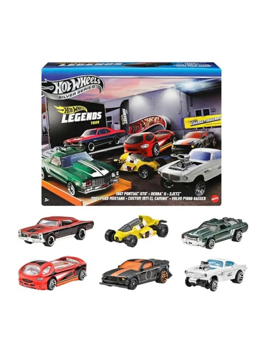 Hot Wheels Efsane Temalı Çoklu Arabalar