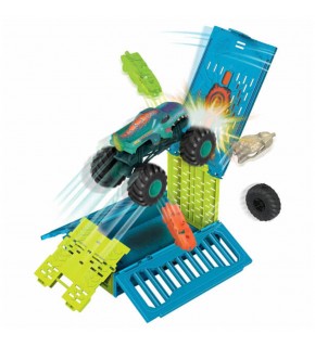 Hot Wheels Monster Trucks 1:24 Mega Wrexin Çarpışma Kafesi HNC29