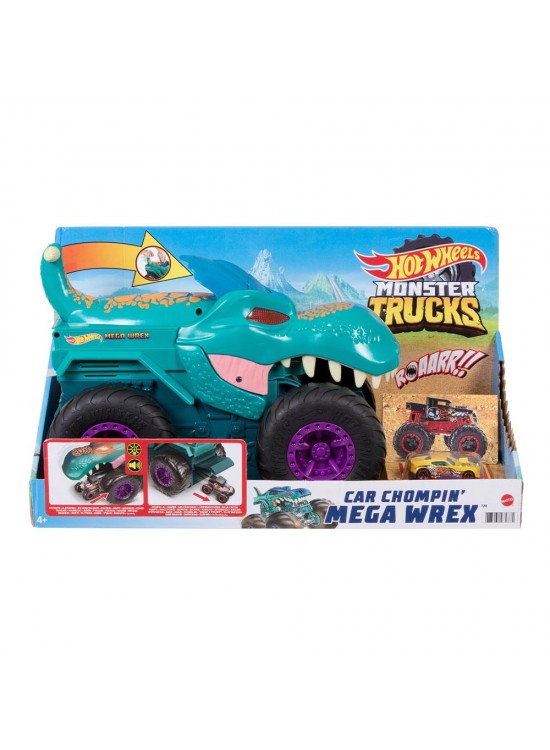 Hot Wheels Monster Trucks Araba Yiyen Mega Wrex Hot Wheels Monster Trucks Araba Yiyen Mega Wrex