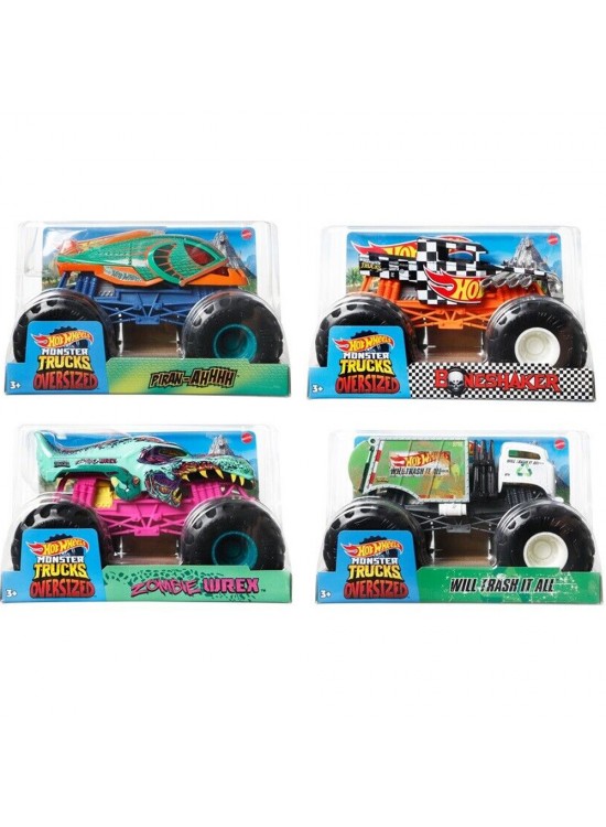Hot Wheels Monster Trucks Arabalar (1:24)