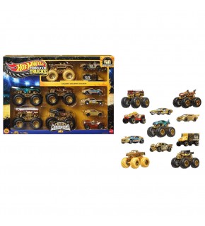Hot Wheels Monster Trucks Bigfoot Trophy Şampiyonları Araba Ve Kamyon Çoklu Arabalar