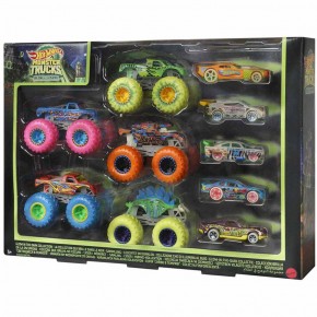 Hot Wheels Monster Trucks Karanlıkta Parlayan Araçlar Paketi