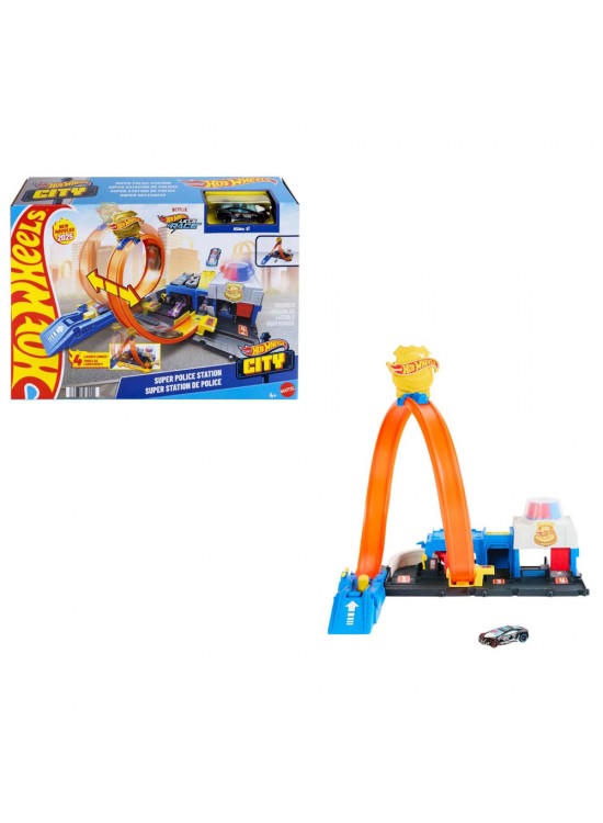 Hot Wheels Polis İstasyonu Oyun Seti Mtl-jbm71