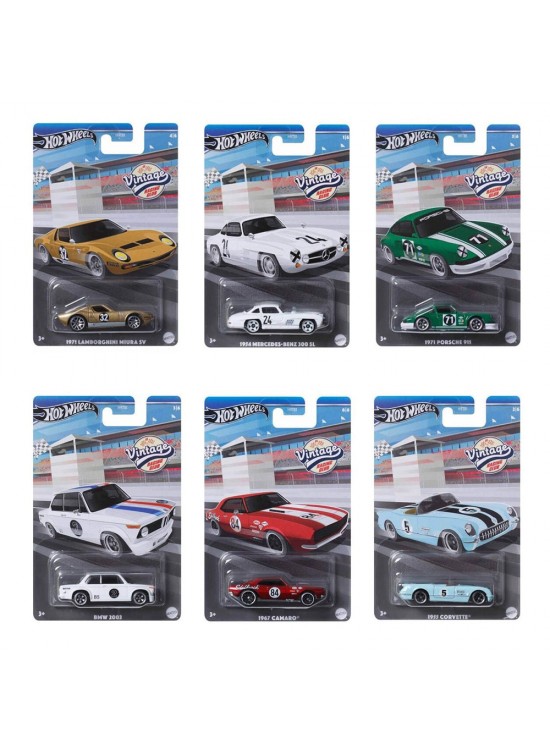 Hot Wheels Vintage Temalı Araba (1 Adet Asorti)