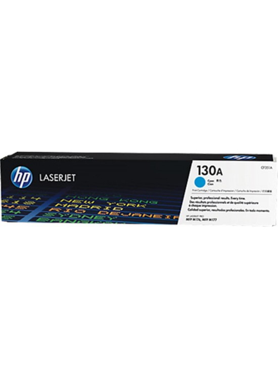 HP 130A Cyan Mavi 1.000 Sayfa Toner CF351A HP 130A Cyan Mavi 1.000 Sayfa Toner CF351A