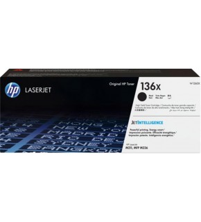 HP 136X Black Siyah 2.600 Sayfa Toner W1360X