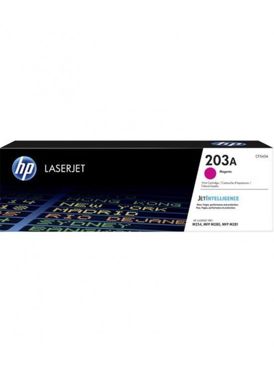 HP 203A Magenta Kırmızı 1.300 Sayfa Toner CF543A HP 203A Magenta Kırmızı 1.300 Sayfa Toner CF543A