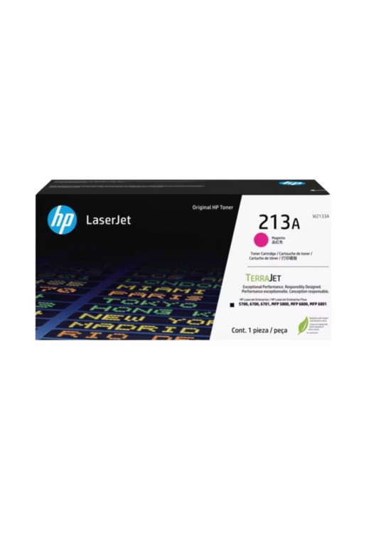 Hp 213A Magenta Kırmızı 3.000 Sayfa Toner W2133A Hp 213A Magenta Kırmızı 3.000 Sayfa Toner W2133A