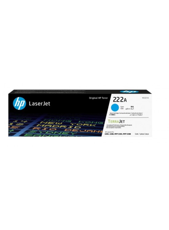Hp 222A Cyan Mavi 1.200 Sayfa Toner W2221A