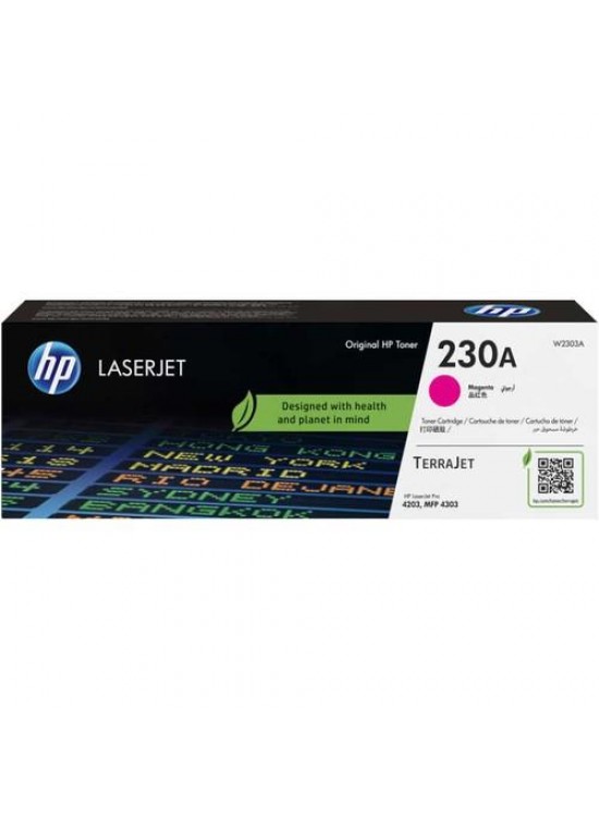 HP 230A Magenta Kırmızı 1.800 Sayfa Toner W2303A HP 230A Magenta Kırmızı 1.800 Sayfa Toner W2303A