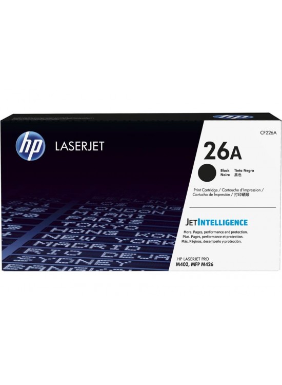 HP 26A Black Siyah 3.100 Sayfa Toner CF226A